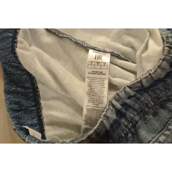 New, Rag and Bone Miramar Wide-Leg Cotton Terry Sweatpants in Noosa Sz L #P3838 - Picture 9 of 9